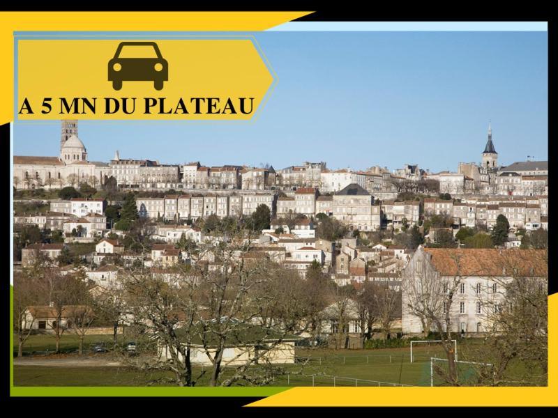 Black & Y'Hello T2 : Wifi/Parking/ 5' Centre-Ville Angouleme Luaran gambar
